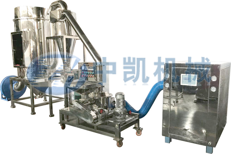 DLFJ低溫無(wú)塵粉碎機組_低溫無(wú)塵粉碎機